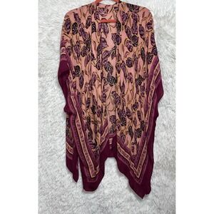 Time and True Women’s Boho Kimono DusterCardigan Size S/M‎